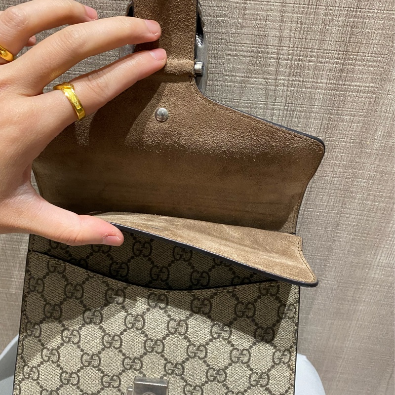 Gucci酒神經典老花（小號）-11