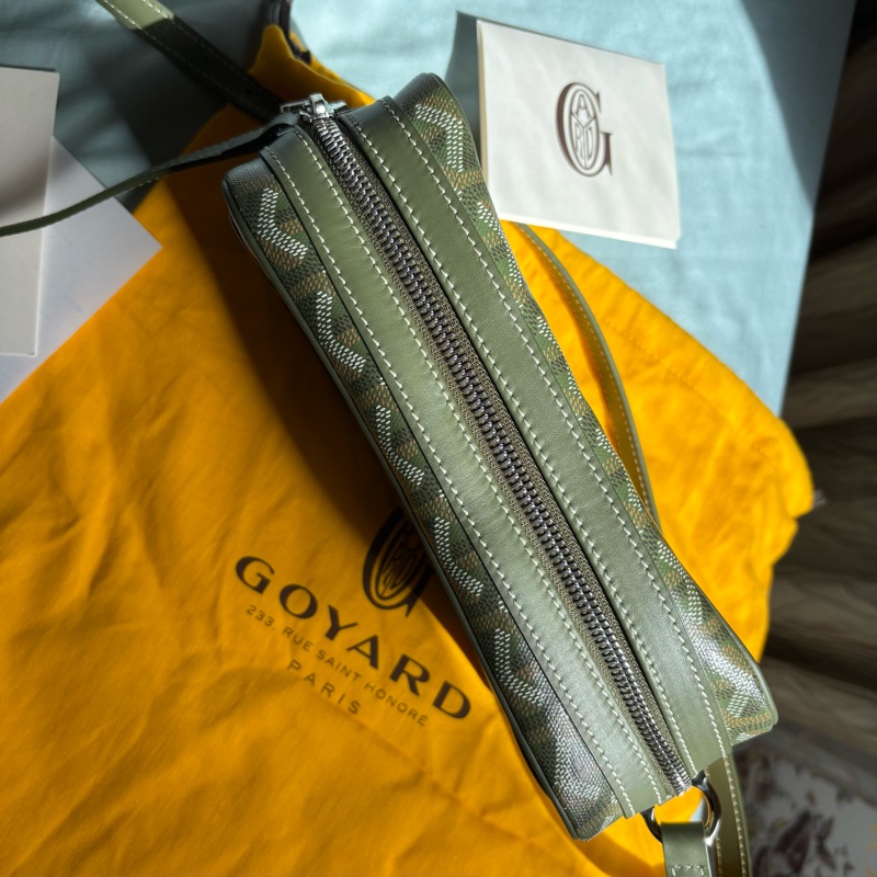 Goyard 限量版 卡其綠/酪梨綠 相機包-2