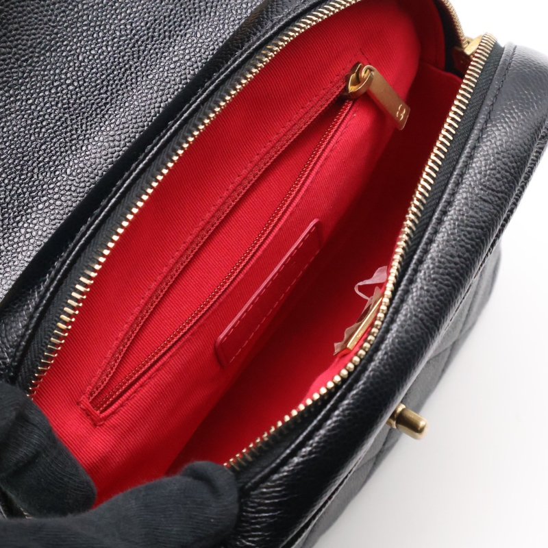 CHANEL 22P Ado雙肩後背包 - 黑金-4