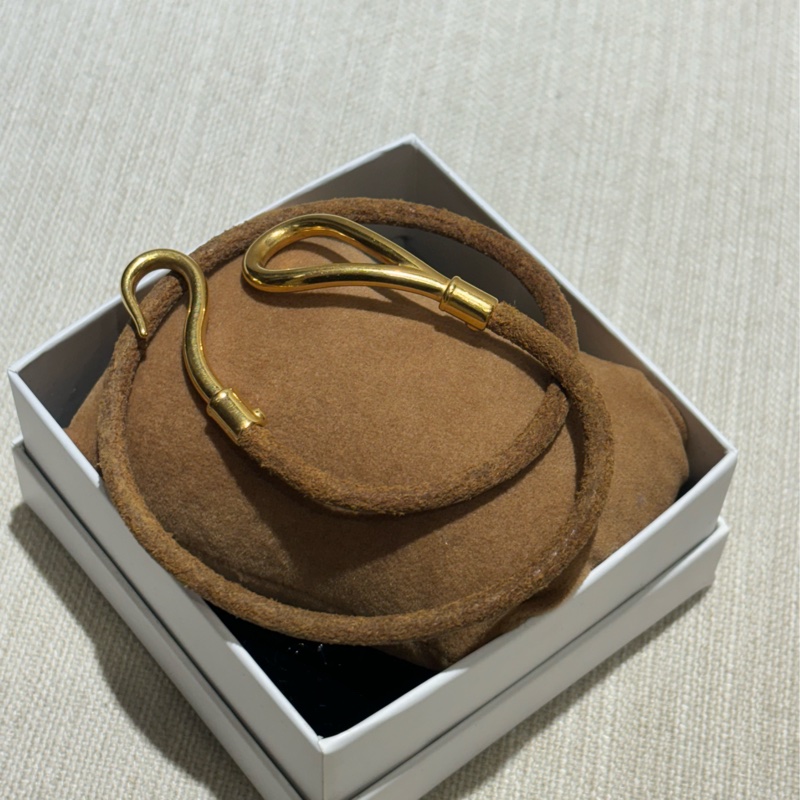 HERMES愛馬仕 手環 皮革手環 精品手環-5