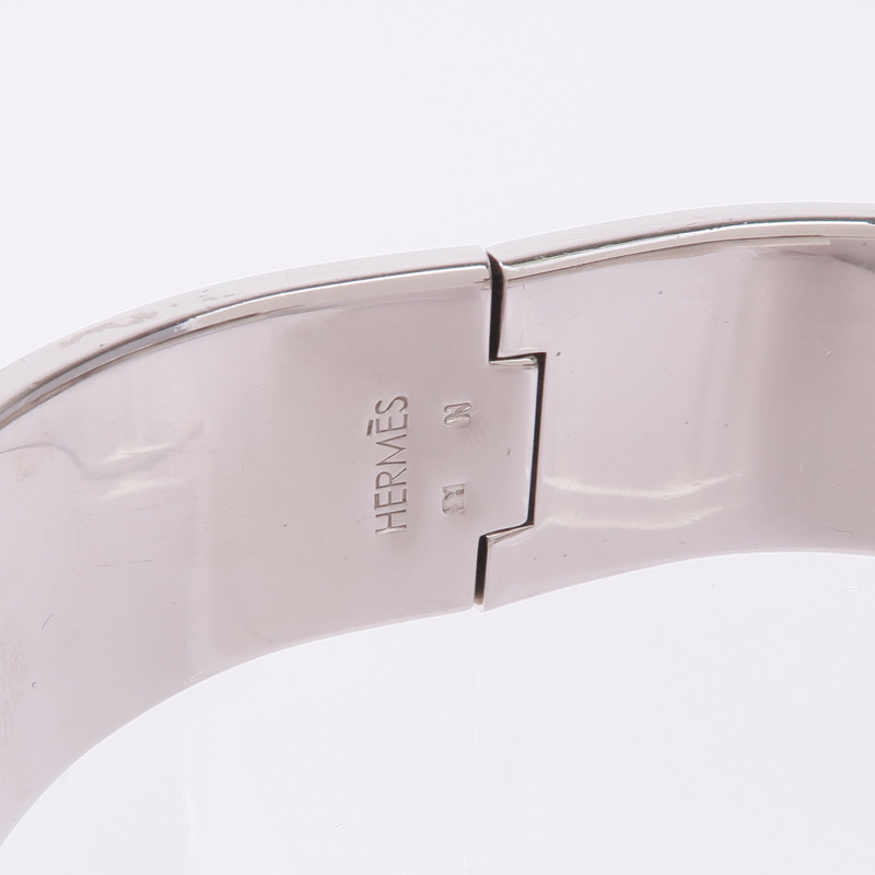 HERMES 金屬/琺瑯Clic-Clac H手鐲-6