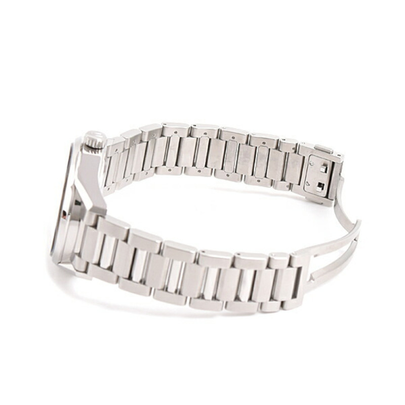 TAG Heuer 豪雅男士卡萊拉 Calibre 5 自動腕錶，黑色錶盤，不鏽鋼錶殼，WAR201A-1-2