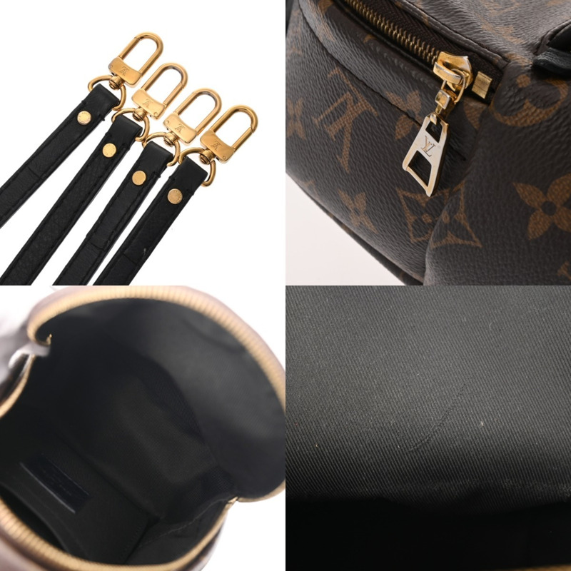 路易威登 Monogram Palm Springs 迷你雙肩包，棕色 (M44873) - 女士帆布雙肩包/日用背包-9