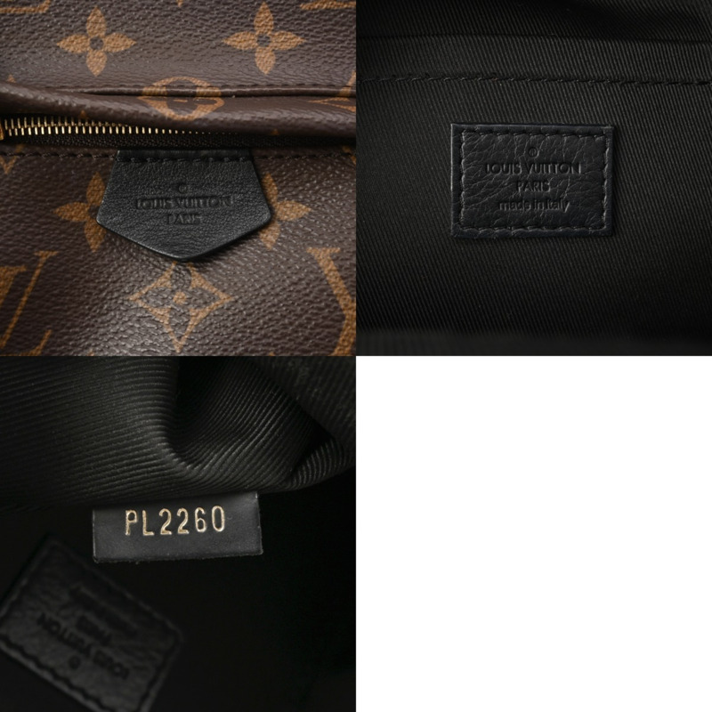 路易威登 Monogram Palm Springs 迷你雙肩包，棕色 (M44873) - 女士帆布雙肩包/日用背包-10