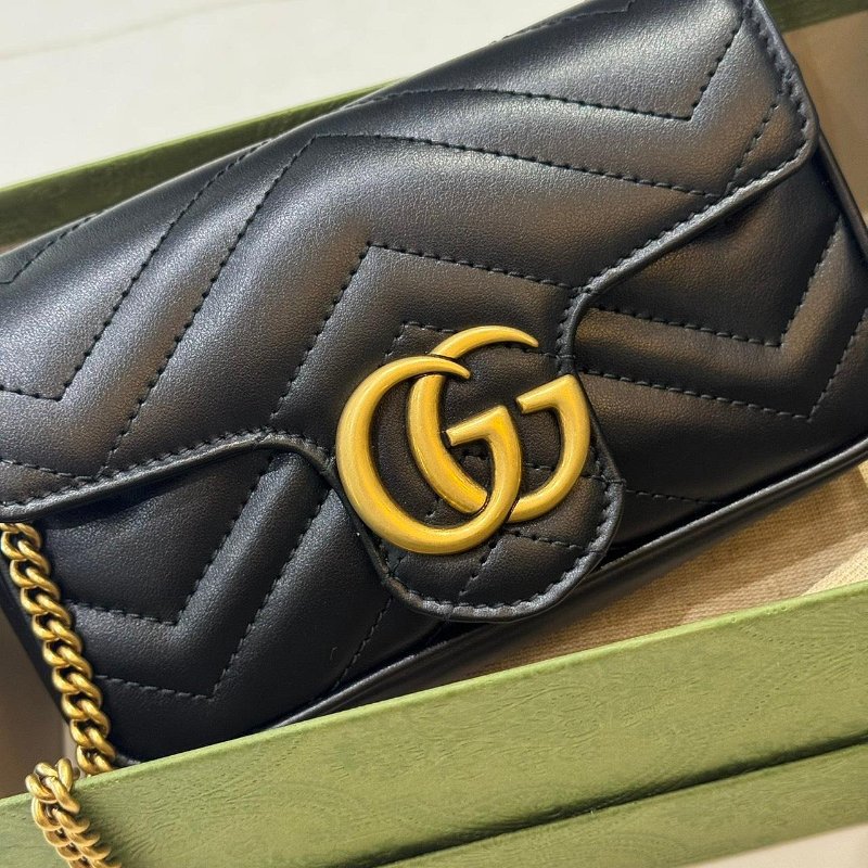*SHIHNA名牌精品* GUCCI Marmont Supermini 相機包-5