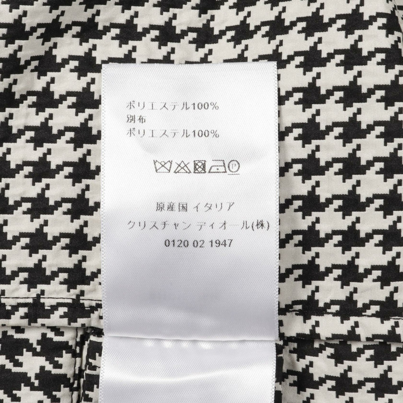 Christian Dior 蜜蜂刺繡山峰連帽衫，聚酯纖維，白色/黑色，XS 碼，女款-3