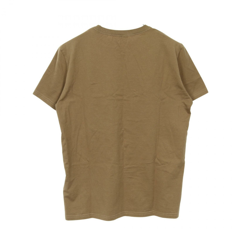 Christian Dior CD 標誌刺繡T卹 013J600A0677 純棉 棕色 #XS 男款-1