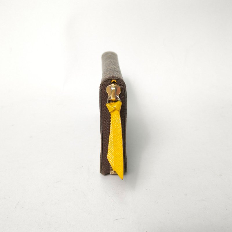 LOUIS VUITTON 老花PVC2016錢夾肩背包-3