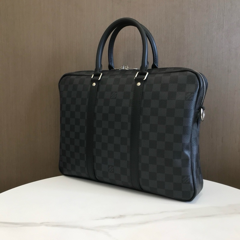 Lv棋盤格公事包-3