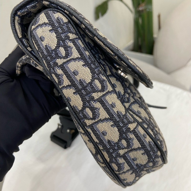 Dior/迪奧 Saddle 馬鞍包胸包斜背包-2