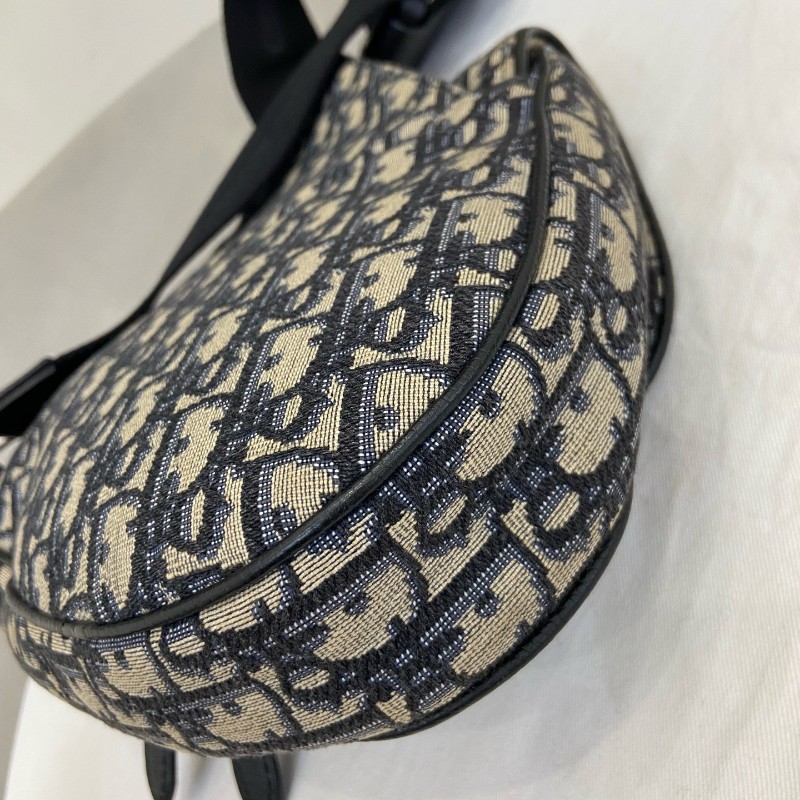 Dior/迪奧 Saddle 馬鞍包胸包斜背包-7