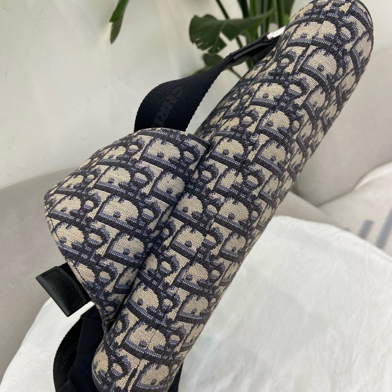 Dior/迪奧 Saddle 馬鞍包胸包斜背包-9
