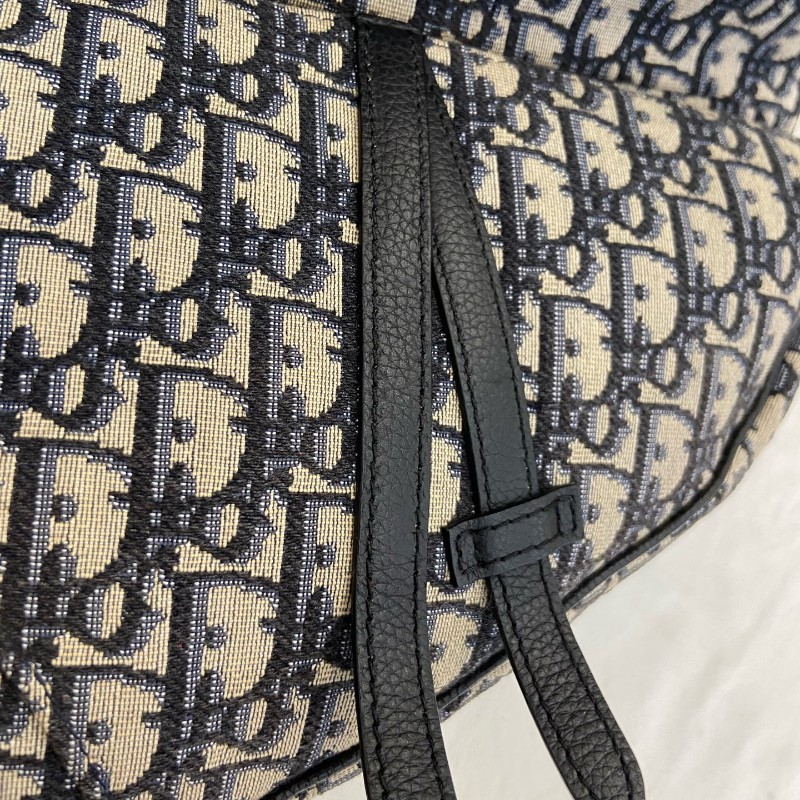Dior/迪奧 Saddle 馬鞍包胸包斜背包-10
