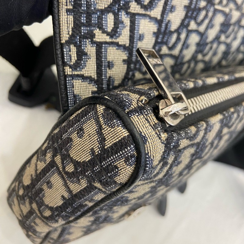 Dior/迪奧 Saddle 馬鞍包胸包斜背包-12