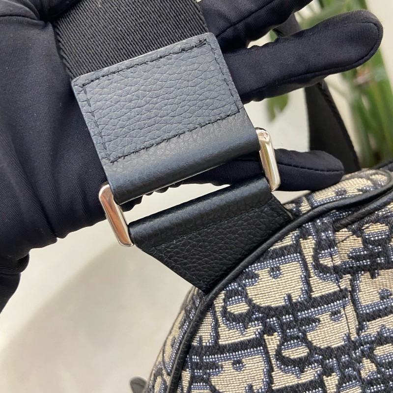 Dior/迪奧 Saddle 馬鞍包胸包斜背包-15