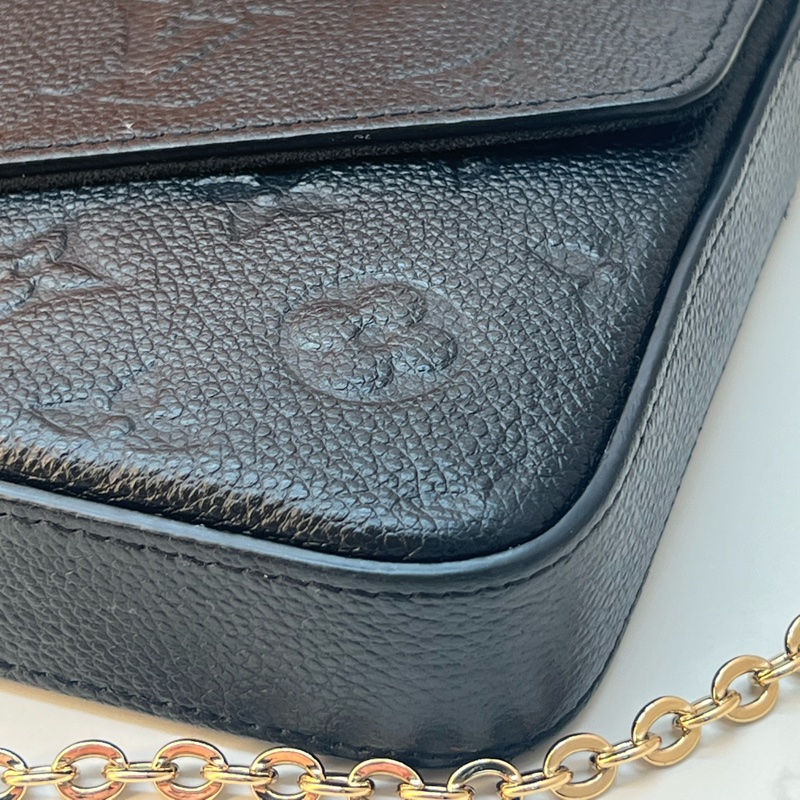 💗香緹國際精品💗 LV 黑壓三合一鏈條包-6