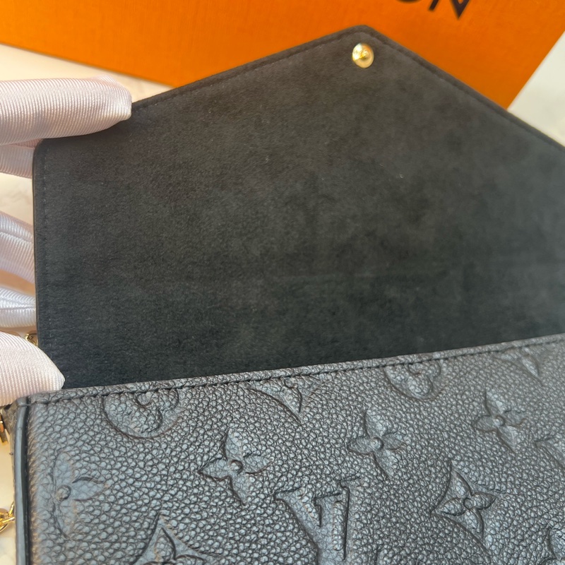 💗香緹國際精品💗 LV 黑壓三合一鏈條包-8