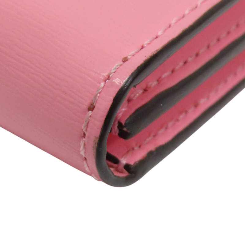 粉色 牛皮 Brillant 卡片夾【Delvaux 德爾沃】-11