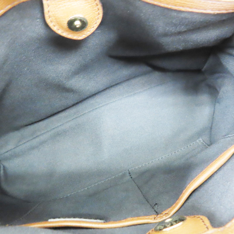 棕色 牛皮 經典格紋 兩用包 【BURBERRY 巴寶莉】-7