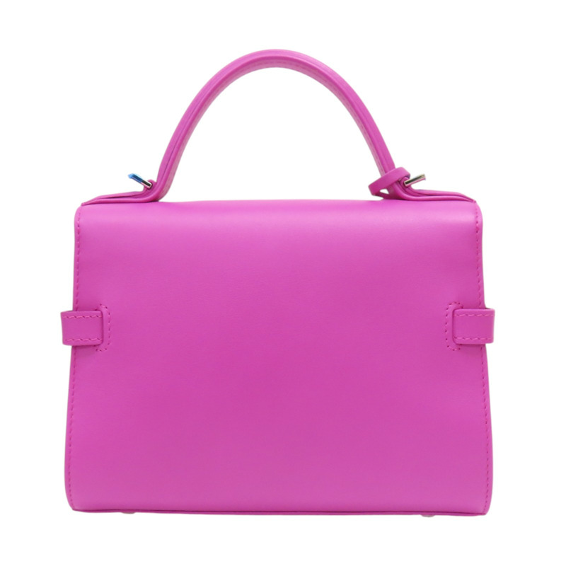 粉紅色 牛皮 Delvaux Tempete PM 肩背包【Delvaux 德爾沃】-1