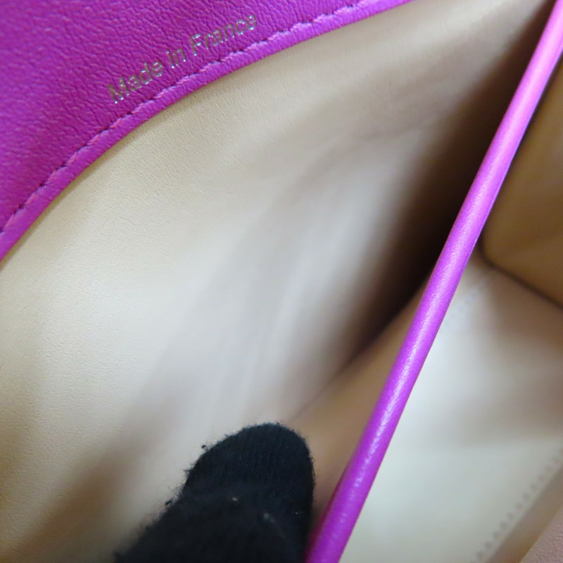 粉紅色 牛皮 Delvaux Tempete PM 肩背包【Delvaux 德爾沃】-6