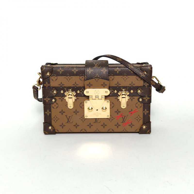 LOUIS VUITTON PETITEMALLE月光寶盒20老花PVC晶片肩背包-0