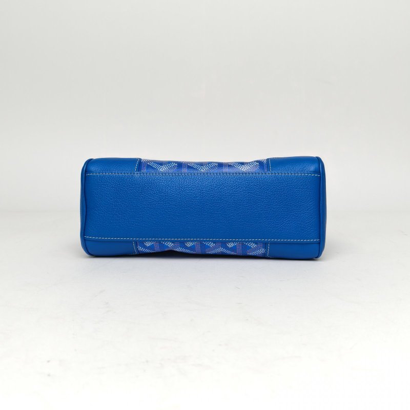 GOYARD SAIGON西貢Mini20藍色PVC肩背包-4