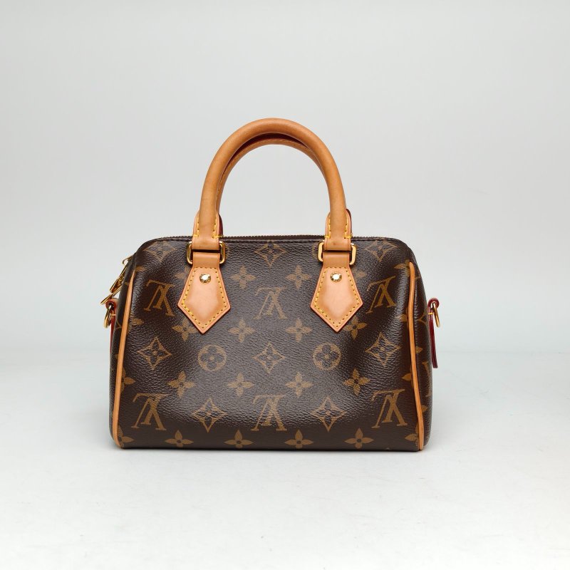 LOUIS VUITTON Sp20可拆卸黑白寬肩帶老花PVC晶片肩背包-2