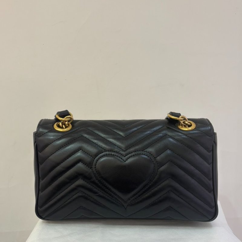 GUCCI Marmont 掀蓋斜背包26cm-1