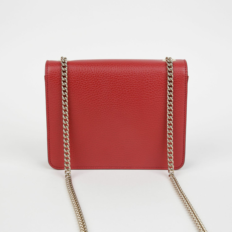 GUCCI 互扣鏈條單肩斜背包 510304-2