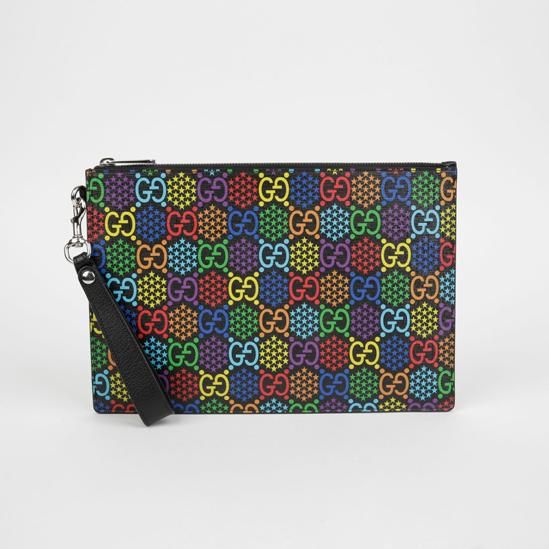 GUCCI 601087 GG迷幻風格肩帶包-1