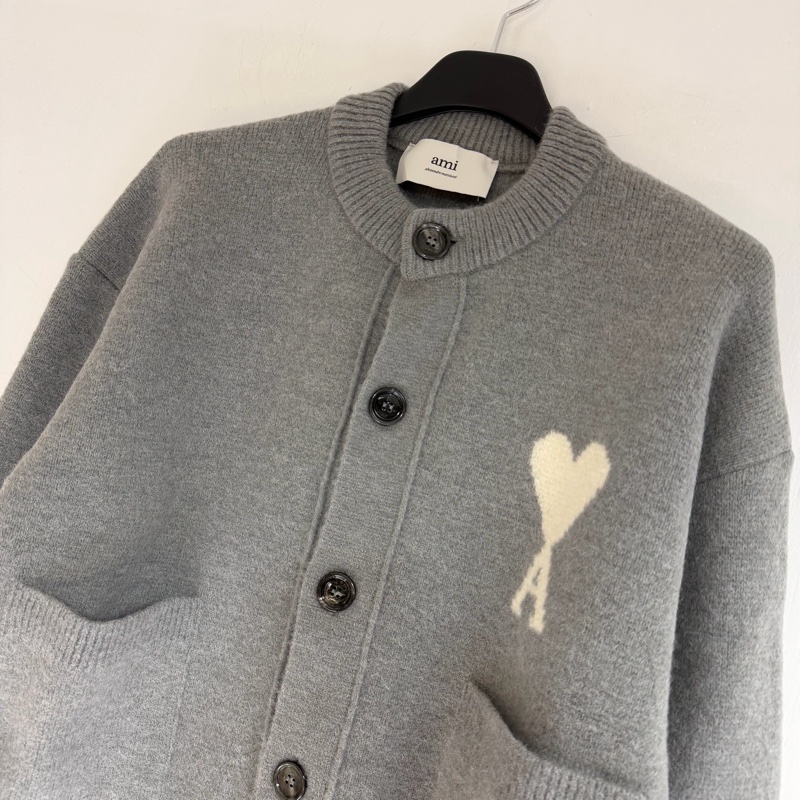 Ami Paris❣️ 圓領 開衫 男女同款#XS-3