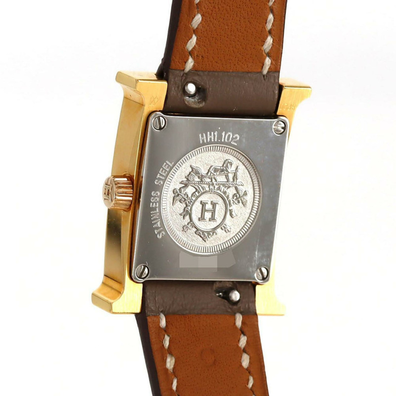 愛馬仕 H Watch GP 1P HH1.102 石英腕錶-3