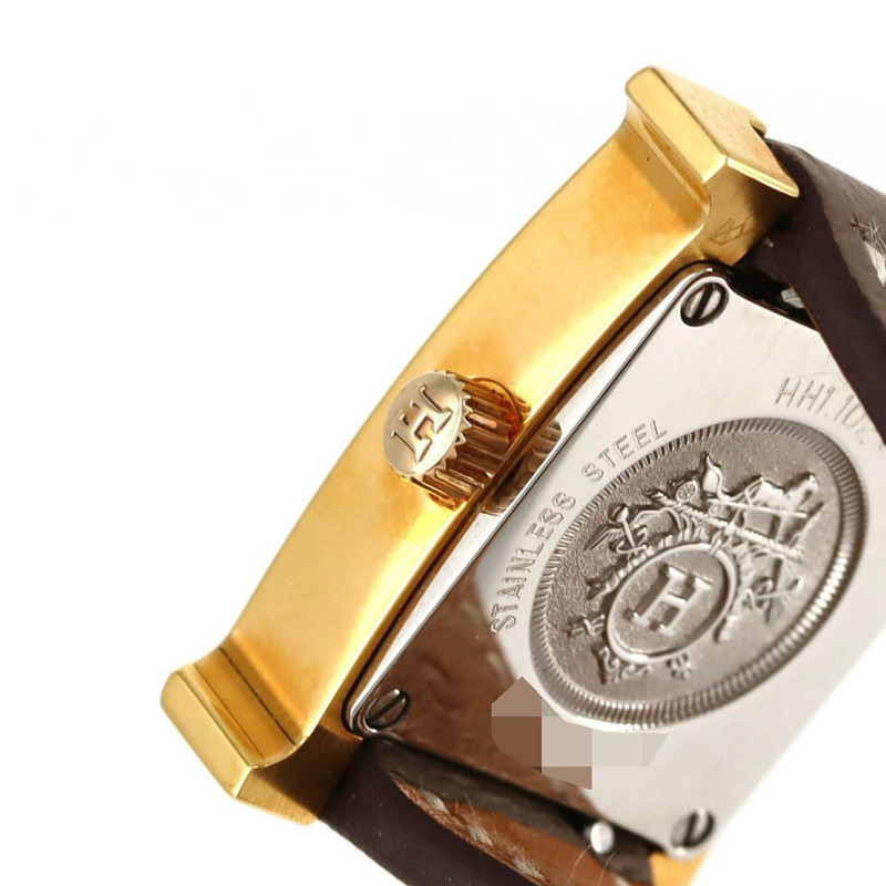 愛馬仕 H Watch GP 1P HH1.102 石英腕錶-4