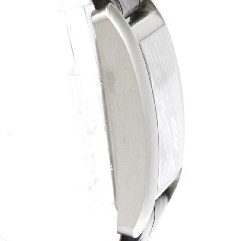 卡地亞 Tank MC 精鋼皮革自動男士腕錶 W5330004 拋光-7