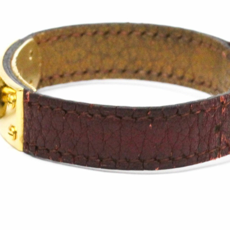 愛馬仕 Kelly 女士腕錶，鍍金皮革錶帶，石英機芯-2