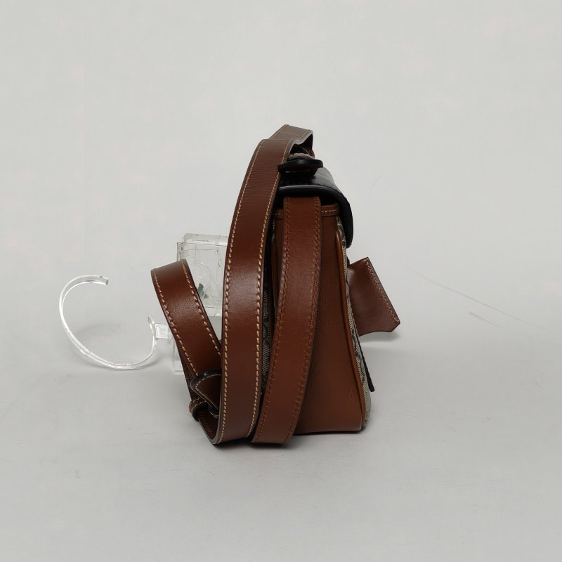 GUCCI 老花PVC金扣新款padlock拼色斜挎包21肩背包-3