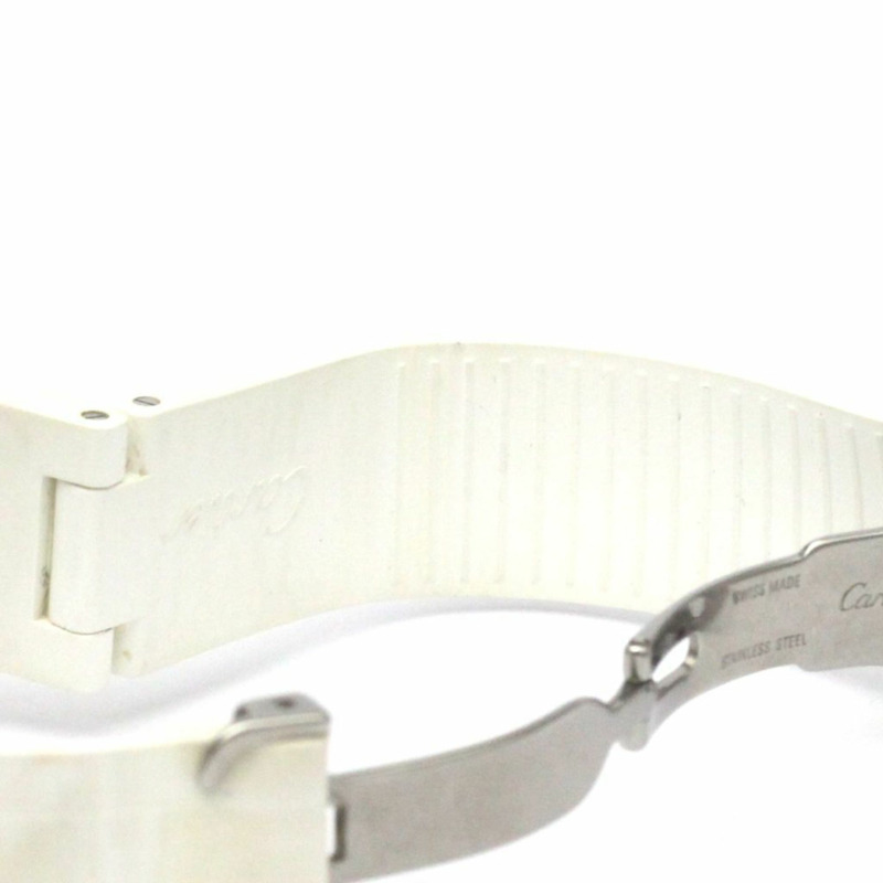 卡地亞 Pasha Seatimer 精鋼石英中型腕錶 W3140005 拋光-6