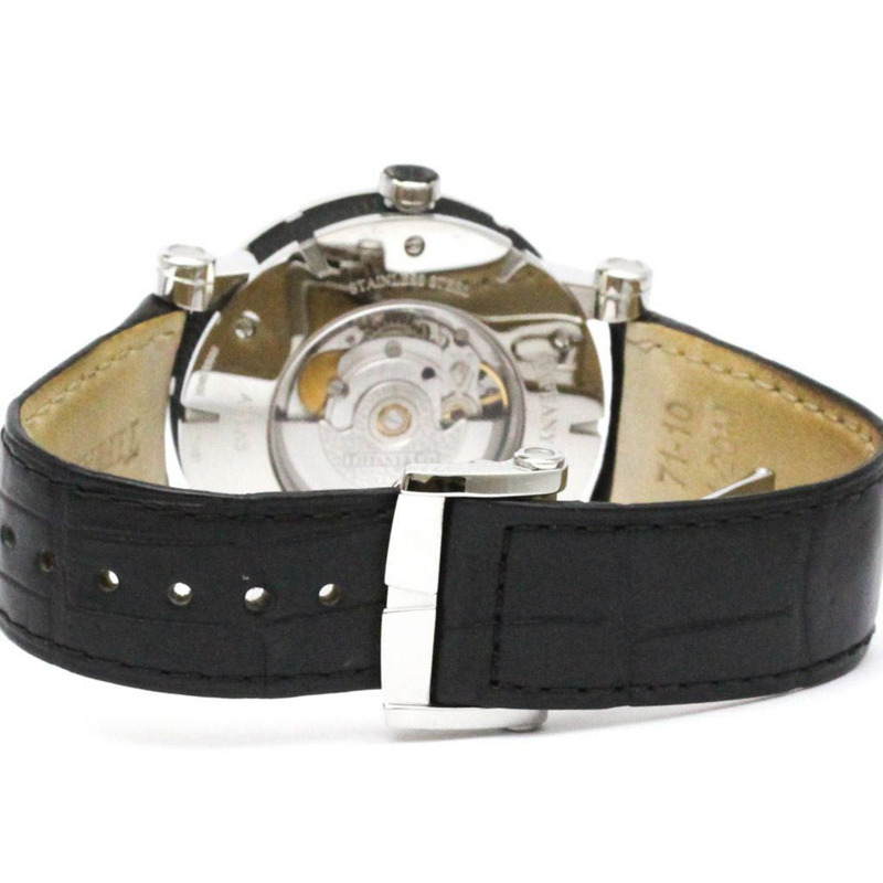 Tiffany Atlas 男士精鋼自動腕錶 Z1000.70.12A21A71A 拋光-4