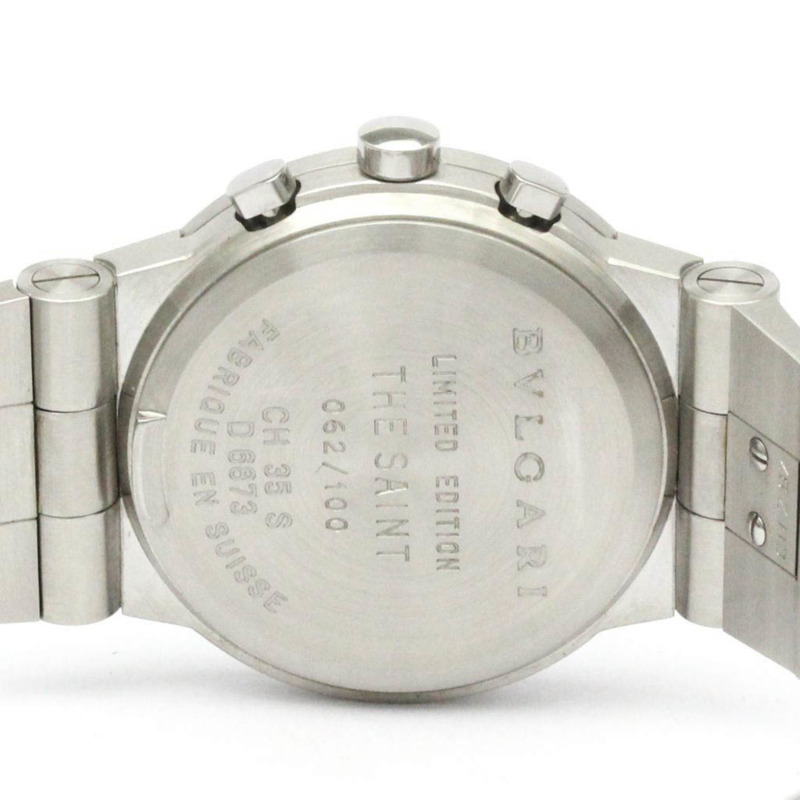 寶格麗 Diagono Sport Chronograph THE SAINT LTD 石英男士腕錶 CH35S 拋光-5