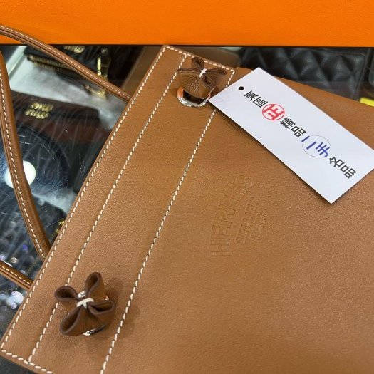 東區正精品㊣HERMES Aline mini 愛馬仕金棕色全皮銀釦扁式肩背斜背包小袋包 Y刻 RZ5983-8