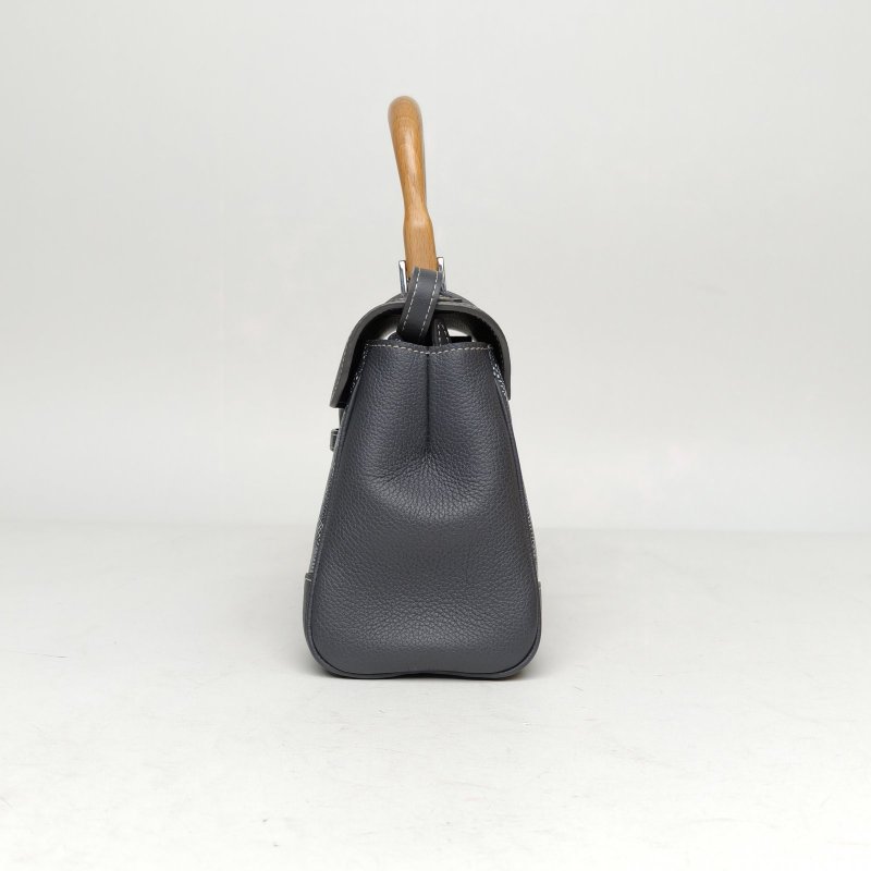 GOYARD SAIGON西貢Mini20灰色牛皮/PVC肩背包-1