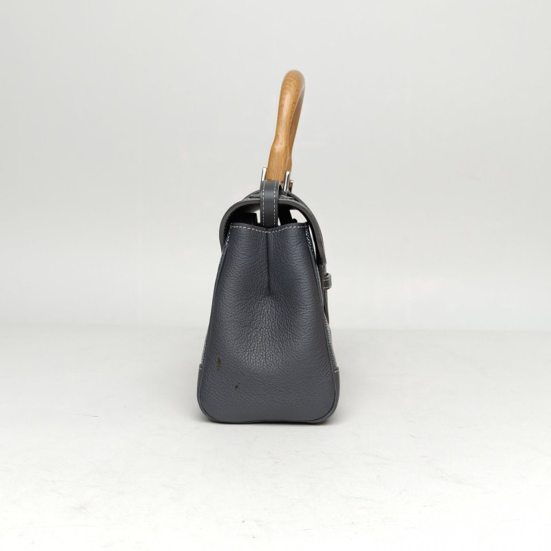 GOYARD SAIGON西貢Mini20灰色牛皮/PVC肩背包-3