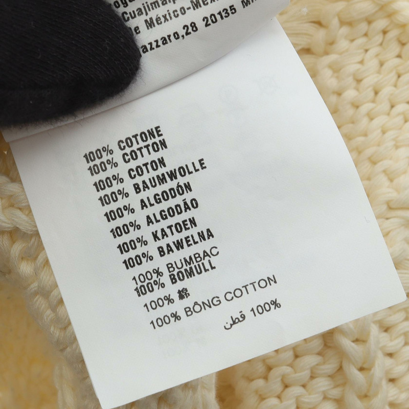 PRADA針織背心無袖上衣 P29837 棉 白色 藍色 二手 #38-3