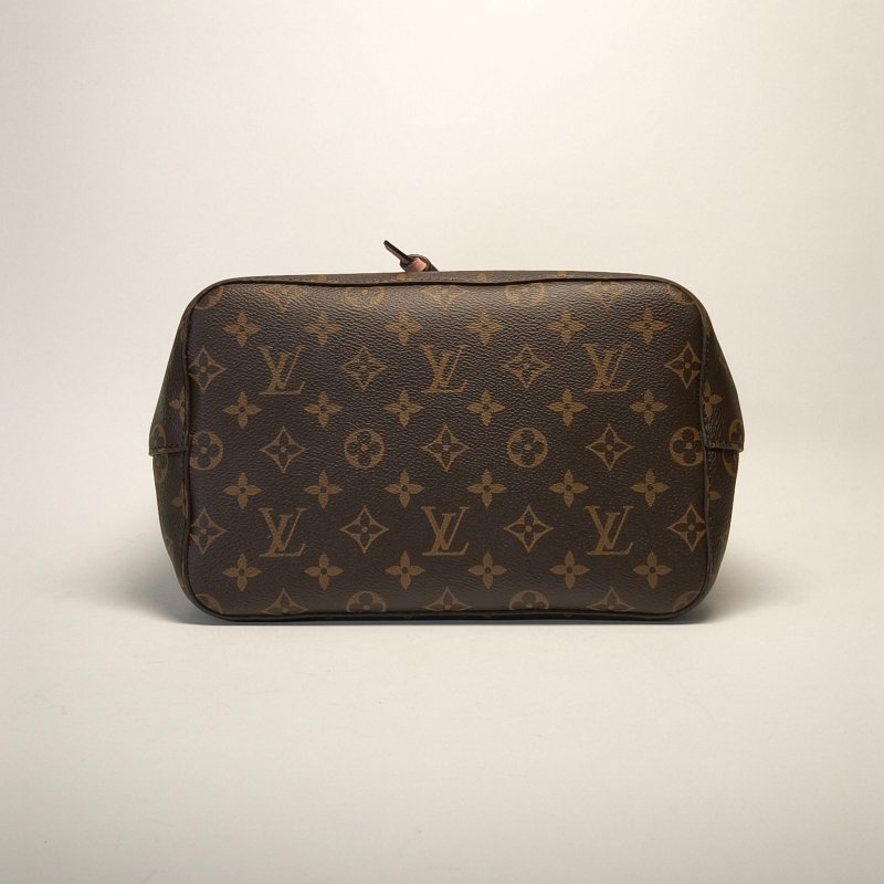 LOUIS VUITTON NÉONOÉ水桶包中號26粉色內裏老花PVC金扣2017肩背包-4