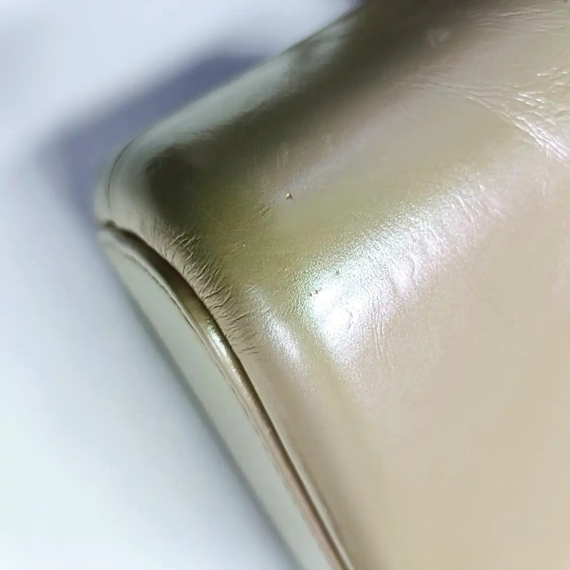 CHANEL GABRIELLE 中號 粉色牛皮菱格紋綉縫流浪包斜挎包單肩包-7