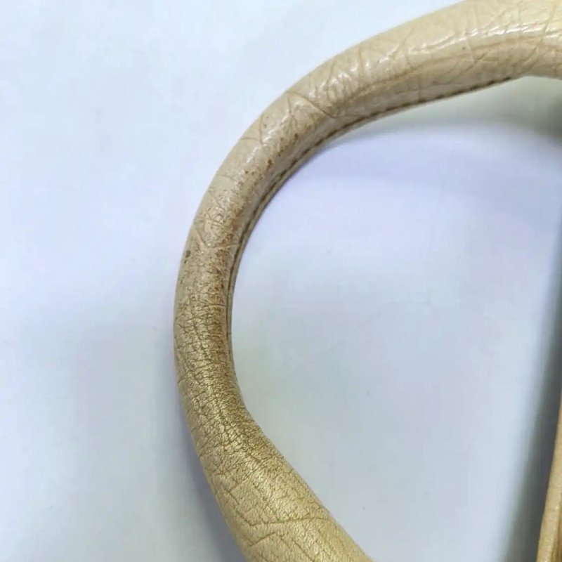 CELINE BOOGIE 卡其色帆布手提包 金色五金-9