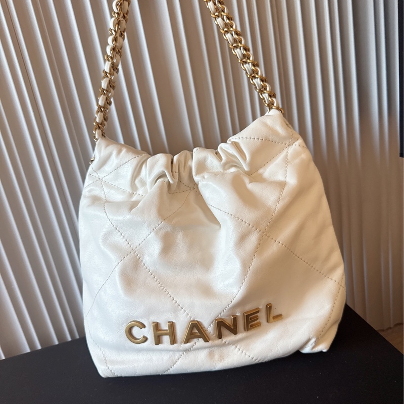 香奈兒 mini 22bag 白金-0