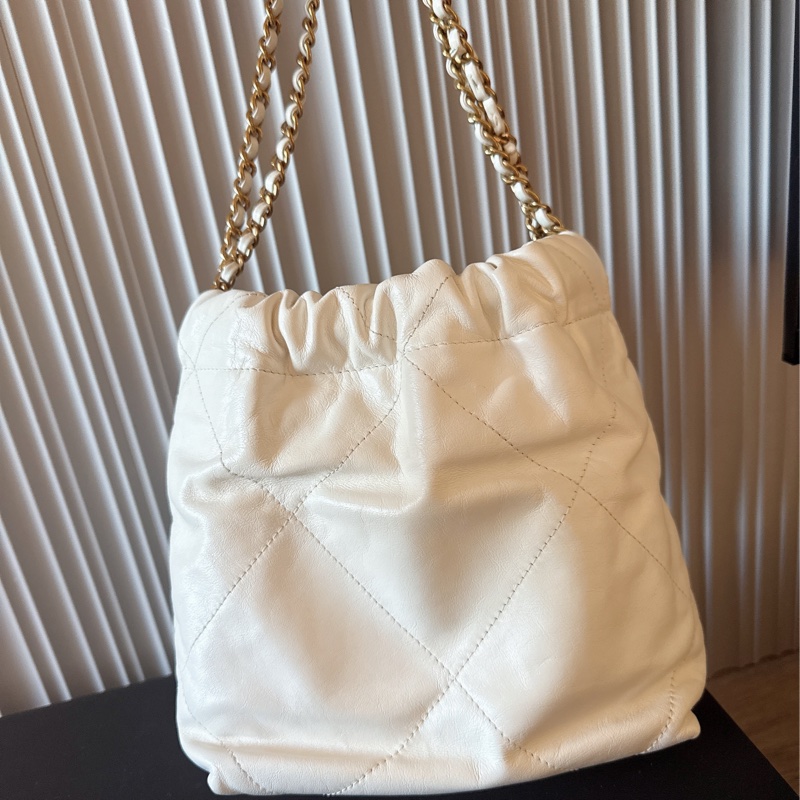 香奈兒 mini 22bag 白金-1