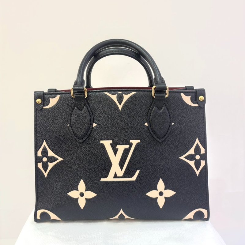 LV黑牛皮x米大老花 ON THE GO PM-1